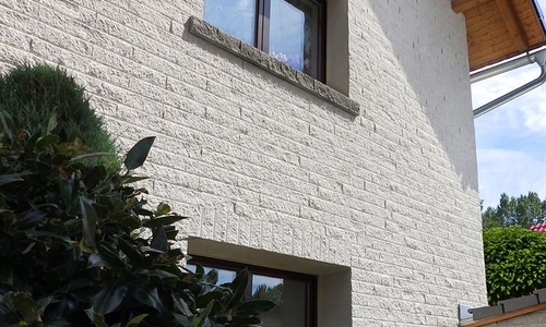 Fotografie realizací fasád pro rodinný dům